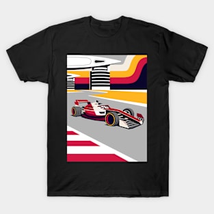 Formula Race Car in Shanghai T-Shirt